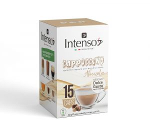 Intenso Cappuccino Haselnuss | Capsule Compatibili Dolce Gusto