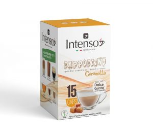 Intenso Cappuccino Caramello | Capsule Compatibili Dolce Gusto
